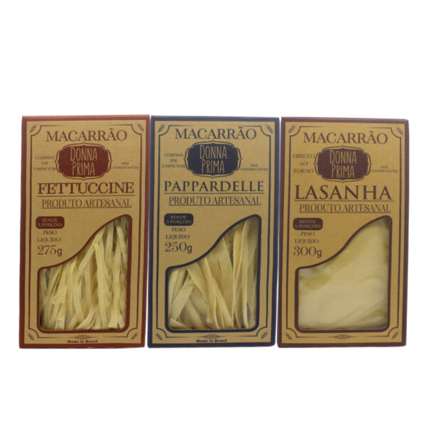 Kit Donna - Fetuccinne/Pappardelle/Lasanha