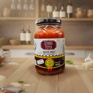 molho de tomate organico donnaprima